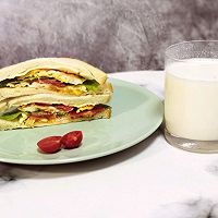 简单快速的早餐—鸡蛋三明治的做法图解6