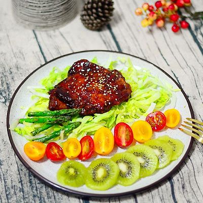 清爽不油腻照烧鸡腿肉（无油版）