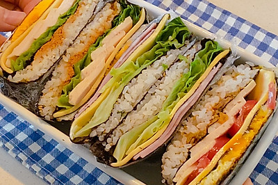折叠紫菜包饭｜简单有趣好吃