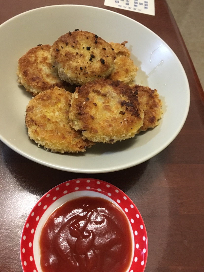 可乐薯饼（土豆肉饼）的做法图解8