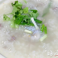 #广东生滚粥#猪肝瘦肉粥的做法图解5