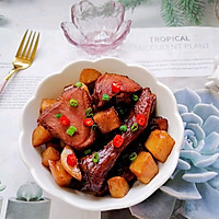 #精致一人食#土豆焖鸭的做法图解12