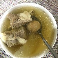 秋冬润燥—无花果雪梨排骨汤的做法图解4
