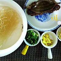 梭子蟹粉丝煲：鲜掉眉毛的海鲜粉条砂锅的做法图解2