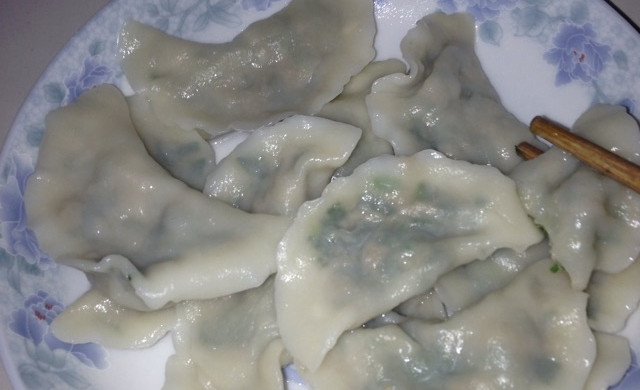 韭菜肉饺子