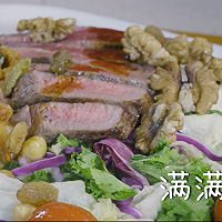 韩国牛里脊泡菜沙拉的做法图解6