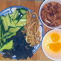 家常制作鲁菜传统名菜——木樨肉的做法图解1