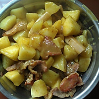 咖喱暑仔(土豆)煮猪肉的做法图解8