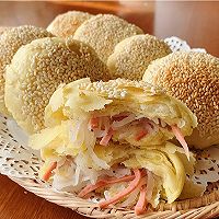 萝卜丝酥饼：一碰掉渣的做法图解10