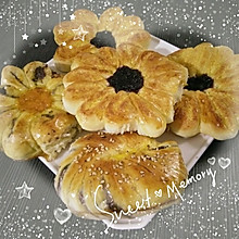 花式椰蓉面包
