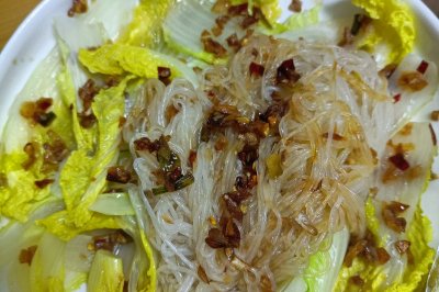 低脂蒜蓉粉丝娃娃菜