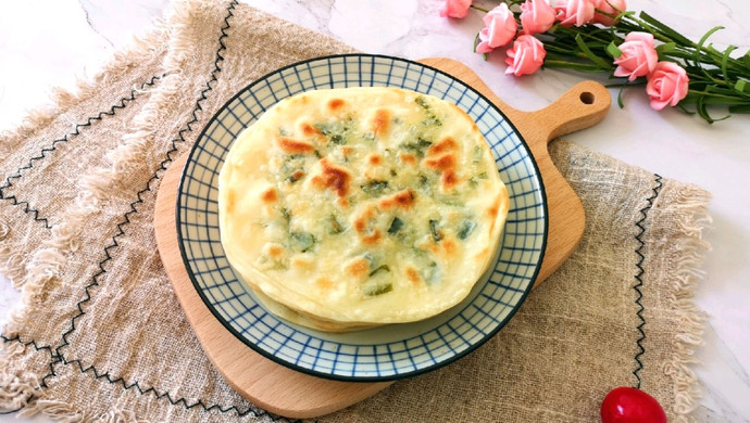 饺子皮葱油饼