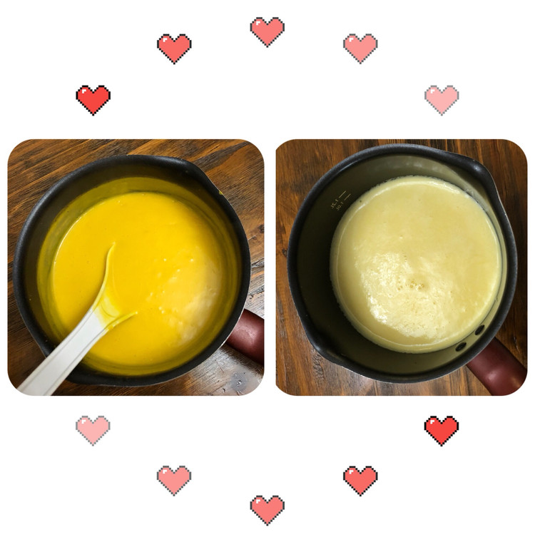 玉米（南瓜）牛奶米糊，妙用剩米饭破壁机版本的做法