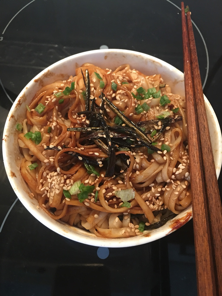 葱油拌面的做法