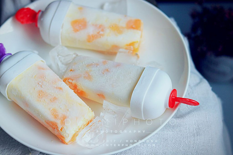 芒果酸奶冰棒的做法