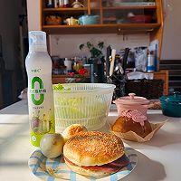 #纳福汇轻松喷出美味#烧饼夹肠的做法图解5
