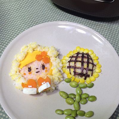 黄金玉米饭
