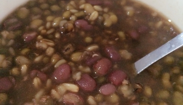 绿豆红豆燕麦米粥的做法
