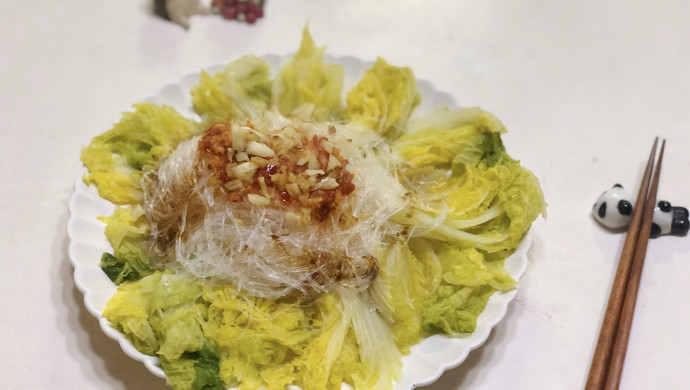 蒜蓉粉丝娃娃菜
