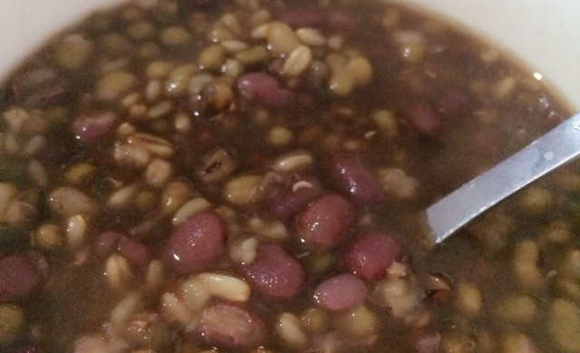 绿豆红豆燕麦米粥