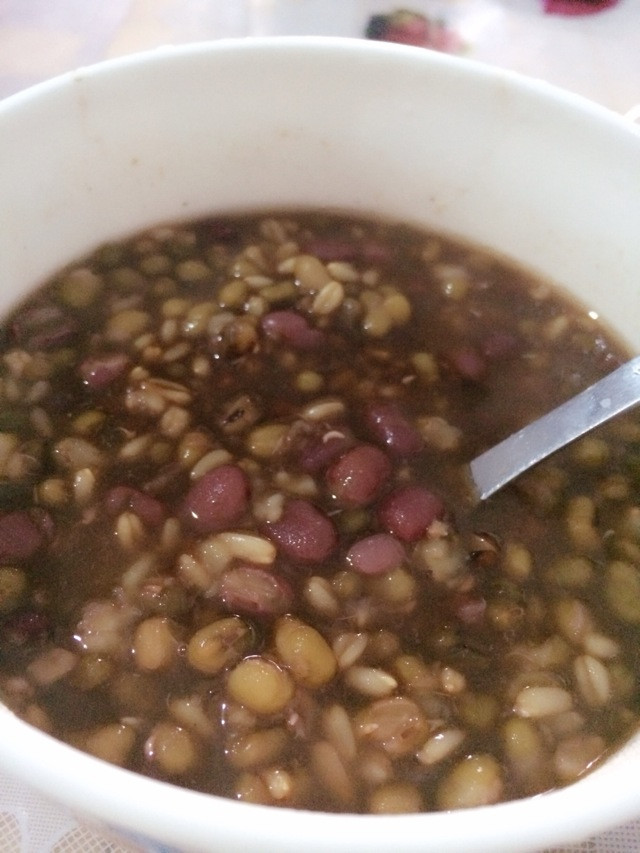 绿豆红豆燕麦米粥的做法