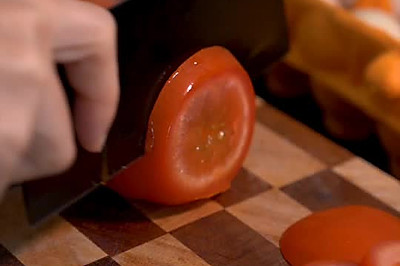 西红柿鸡蛋饼