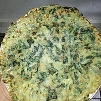 菠菜鸡蛋饼的做法图解7