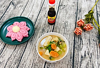 红薯疙瘩汤，冬季里的应季汤，喝一碗暖洋洋～的做法