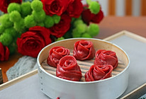 玫瑰蒸饺的做法