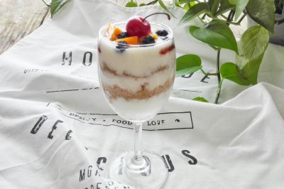 酸奶木糠杯