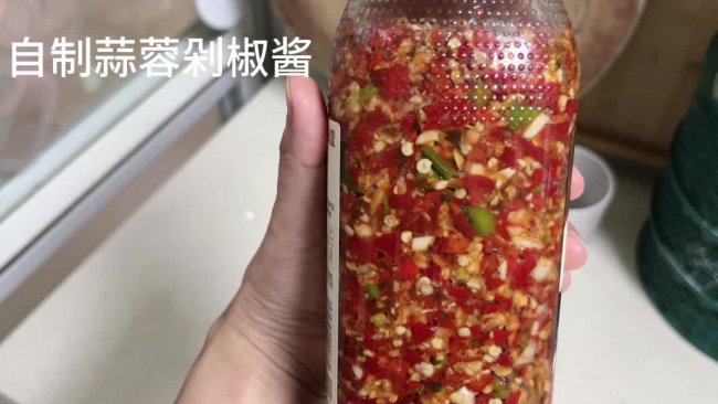 蒜蓉剁椒酱的做法
