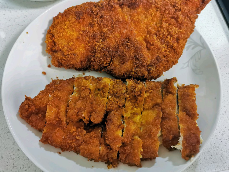 香酥黄金炸鸡排~告别点外卖吧的做法