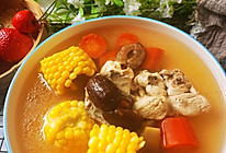 #合理膳食 营养健康进家庭#鸡胸肉玉米汤的做法