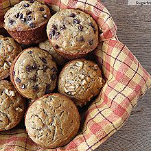 LOW FAT BANANA BREAD MUFFINS