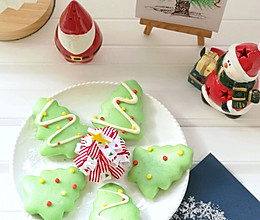 #安佳佳倍容易圣诞季#松软美味——圣诞树馒头的做法