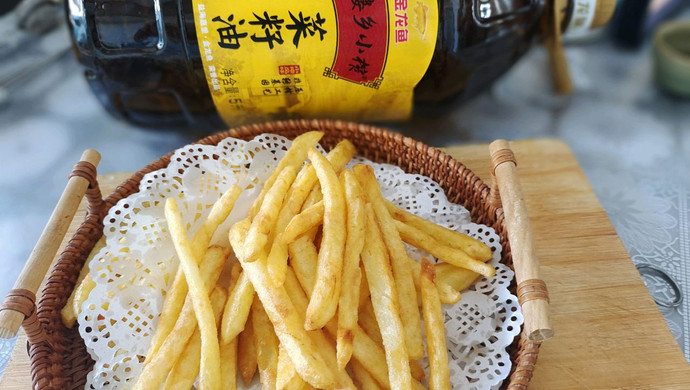 薯条自己炸才好吃