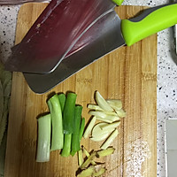 红烧肉炖干豆角的做法图解6