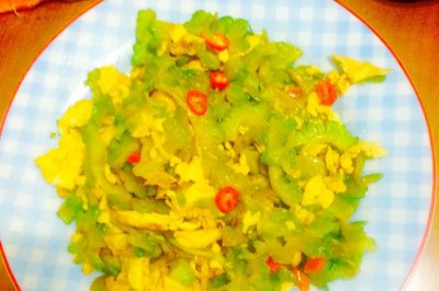 私房苦瓜炒蛋（极简)