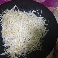 豆芽炒杂面的做法图解4