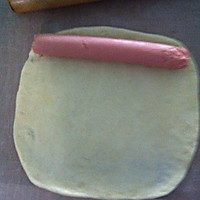 火腿肠面包的做法图解3
