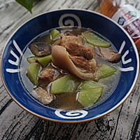 #我心中的冬日限定# 莴笋香菇蹄髈汤的做法图解13