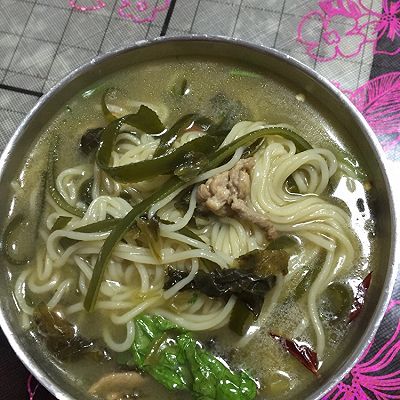 酸菜面