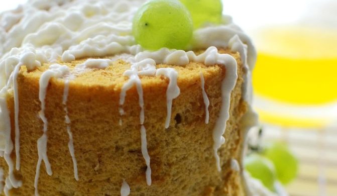 4寸粉色香蕉戚风