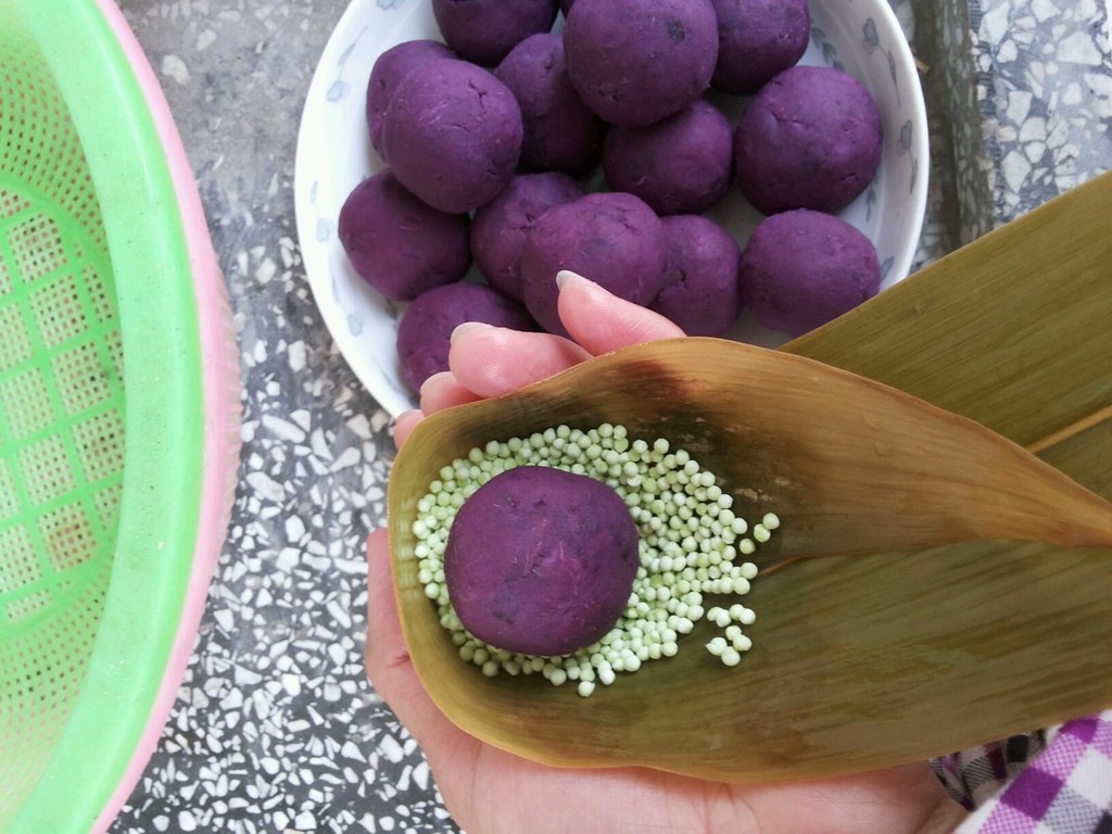 紫薯西米粽怎么做_紫薯西米粽的做法_豆果美食