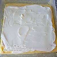 马卡龙奶油蛋糕卷#果瑞氏#的做法图解12