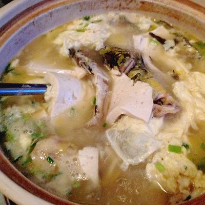 昂刺鱼豆腐鸡蛋汤