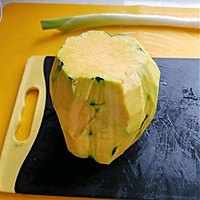 河南美食 南瓜菜莽 菜卷囊的做法图解2