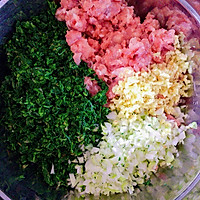 荠菜猪肉饺子的做法图解3