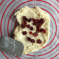 蔓越莓淡奶油软面包的做法图解5