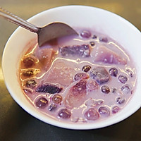 【高颜值梦幻紫】甜品糖水 - 香芋紫薯椰奶珍珠西米露的做法图解11
